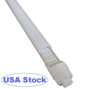 8ft LED-lamp 8ft Shop Light R17d 8 voet Ledbuls 6500K 144W 18000lm 8foot winkels Lichten T8/T10/T12 LED-buisverlichting Vervanging, dual-end aangedreven ballast bypass Usalight