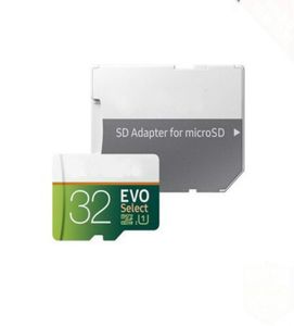8GB16GB32GB64GB128GB256GB Samsung EVO Select micro sd-kaartsmartphone SDXC-opslagkaartTF-kaartcamera geheugenkaart 100MBS5949554