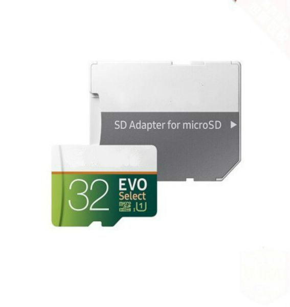 8GB16GB32GB64GB128GB256GB Samsung EVO Select cartes micro sd smartphone carte de stockage SDXC carte TF carte mémoire d'appareil photo 100MBS2146078