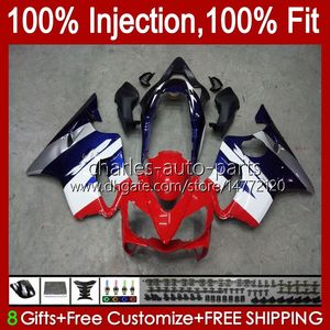 Body Injectievorm voor HONDA CBR 600F4 600CC 600 F4 FS CC 1999-2000 Carrosserie 54 Nr.100 100% Fit CBR600FS CBR600F4 1999 2000 CBR600 F4 99 00 OEM FACEERS KIT