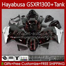 1300cc Hayabusa voor Suzuki GSX-R1300 GSXR-1300 GSXR 1300 CC 74NO.77 GSXR1300 RODE VLAMEN 1996 1997 1998 1999 2000 2001 GSX R1300 2002 2003 2004 2005 2006 2007 Kuip