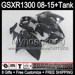 8Gifts voor Suzuki Hayabusa Matte Black GSXR1300 2009 2009 2010 2011 14MY36 GSXR-1300 GSX R1300 GSXR 1300 2012 2013 2014 2015 Zwarte kuip