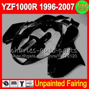 8Gifts Kit de carénage complet non peint pour YAMAHA YZF1000R 1996 1997 1998 2003 YZF 1000R YZF1000 R 2004 2005 2006 2007 Carénages Carrosserie Bodys