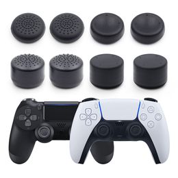 Bouton de déclenchement de jeu haut et court 8 en 1, poignées de pouce, couvercle en Silicone pour contrôleur Ps4, bouton à bascule en caoutchouc pour Ps5