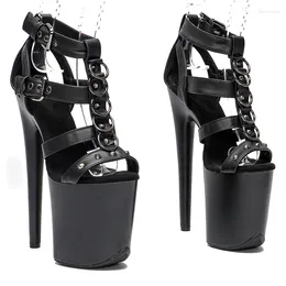 8inches Sandals Leecabe Matte 20cm/ Upper Lady Fashion Party Platform High Heel Nightclub Stage Pole Dance Shoes1kz 5