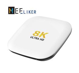 8K H96 MAX M2 TV Box Android 13 2G16G RK3528 2.4 / 5G WiFi 6 1000m / LAN BT 5.0 Android TV Box Set supérieur