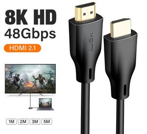 8K HDMI2.1-kabel 8K/60Hz 4K/120Hz HDMI-kabel Splitterschakelaarkabel 48Gbps HDR10+-kabel HDMI