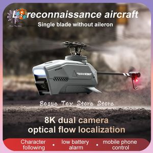 8K High Definition 4DL1 helikopter Dual Camera Quadcopter 24GHz 4CH Remote Controlelectronic Gyroscope Airplane RC Toys 240529