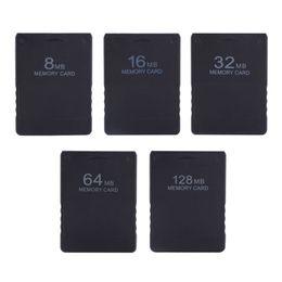 8 Mo 16M 32M 128m Carte mémoire de haute vitesse pour PlayStation 2 PS2 Module de bâton de données de jeu de jeu 16 Mo 32 Mo 64 Mo 128 Mo 256 Mo DHL FedEx UPS Livraison gratuite