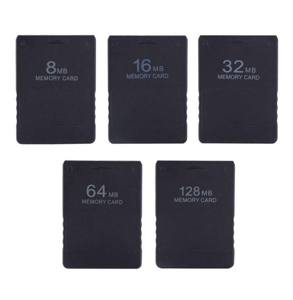 8m 16m 32m 64m 128m Carte mémoire Enregistrer le jeu de données de jeu de données pour Sony PlayStation 2 PS2 Game de carte étendue Saver5413140