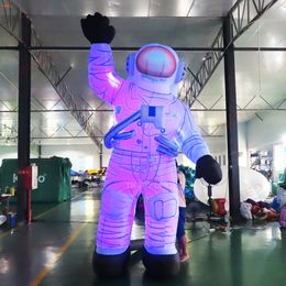 8m-26ft hoge buitenactiviteiten commerciële reclame gigantische opblaasbare astronaut cartoon Spaceman luchtballon te koop