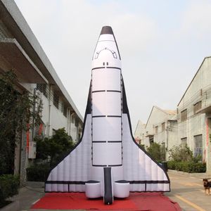 8m 26fth Personalizado de cualquier tamaño Modelo de transbordador espacial inflable para publicidad para publicidad