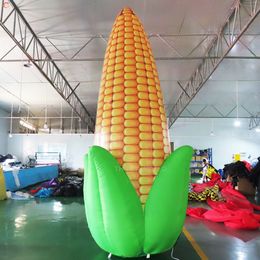 8 mH 26 pies con soplador envío gratis actividades al aire libre publicidad gigante inflable modelo de maíz globo de tierra para la venta
