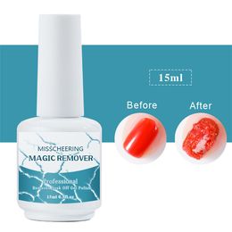 8ml / 15ml Nail UV Gel Polish Burst Hagic Remove Gel Liquid Surface Layer Nail Art Acrylique Propre Dégraissant Pour ongles H