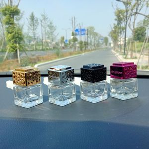 8 ml auto luchtverfrisser vent clip etherische olie diffuser fles lege parfum glas flessen auto geur aromatherapie ornament leuke accessoires voor vrouwen