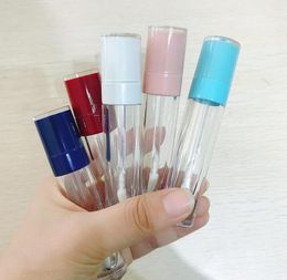 8 ml lege lip glanst fles ronde buis diy lippenstift container hervulbare flesjes samplemakeup accessoires snelle verzending
