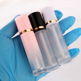 8 ml à lèvres Gloss Tardient Gradient noir / rose Glaze à lèvres Bouteille liquide Liquide Contage d'emballage Cosmetics Vide