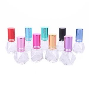 8 ml bouteilles de parfum en verre Rhomb Petits flacons de pulvérisation vides
