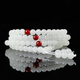 8mm 108 pièces brins de perles de verre faits à la main multicouches bracelets à breloques pour femmes hommes amoureux ami fête Club bijoux de mode