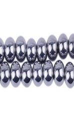 8 mm 10 mm 200pcslot des perles de perles rondes d'hématite haute puissance 016014741