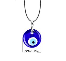 8mm 10 mm Lucky Fatima Blue Evil Eye Charms kralen strengen armbanden kralen Turkse pulseras ketting 3 cm voor vrouwen cadeau 426