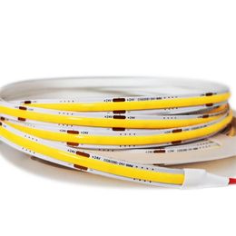 8mm FOB COB Led-lichtstrip 320COB DC12V 24V 5V Hoge dichtheid Flexibele lineaire warme natuur Koel wit