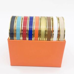 8mm or nom bracelet classique arc-en-ciel bracelets bracelets femmes hommes bracelet de haute qualité en acier inoxydable bijoux street party mode hommes femmes designer bracelet