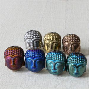8mm hematiet boeddha streng steen Boeddha hematiet stenen kralen voor armbanden helende spirituele hematiet losse kralen DIY-accessoires