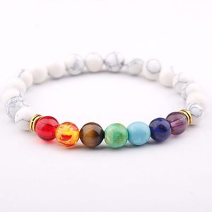 8mm pierre naturelle différents Styles brins de perles bracelets porte-bonheur élastique bracelet fête décor bijoux pour femmes hommes