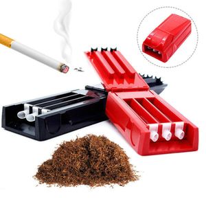 Machine à rouler le tabac 8mm, 3 Tubes, rouleau de cigarettes manuel, fabricant de fumée, injecteur, accessoires, outils d'emballage, cadeau pour hommes