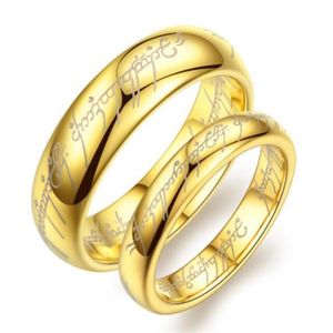 8mm ons film Lord of Tungsten Carbide Ring Fashion s sieraden vingerring voor mannen en vrouwen de koning187f