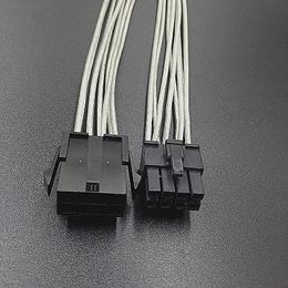 8p moederbordverlengingskoord CPU voedingsnoer 8pin verlengsnoer geknipt koperen voeding 20 cm