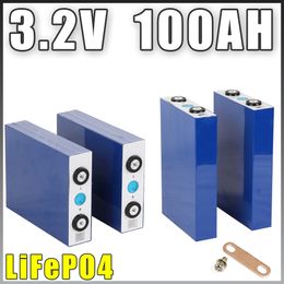 8 STKS 3.2V 100AH ​​LIFEPO4 Lithium Iron PHOSPHA-cellen Grote capaciteit Motorfiets Elektrische Auto Motorbatterijen 3.2V 90000MAH