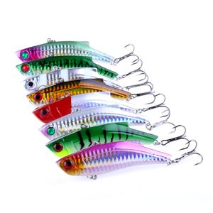 8 Uds 9cm 28g señuelo de Pesca VIB invierno hielo duro cebo Minnow Pesca Isca cebos artificiales Crankbait Swimbait inviernos