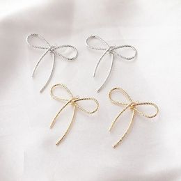 8 -stcs boog hanger charmes voor sieraden maken doe -het -zelf drop -oorbellen met de hand gemaakte messing 14k goud vergulde bevindingen 30*33 240429