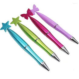 8Pcs Schmetterling Kugelschreiber Zeichen Stift Dreh Kugelschreiber Büro Schule Liefert Kinder Student Preis