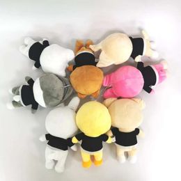 8pcs que les marionnettes doigts ensemble 20 cm pour enfants errants en peluche chan cartoon en peluche en peluche en peluche