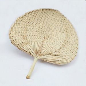 8 stuks veel Chinees handwerk handgemaakte weefventilator Palm Fans297g