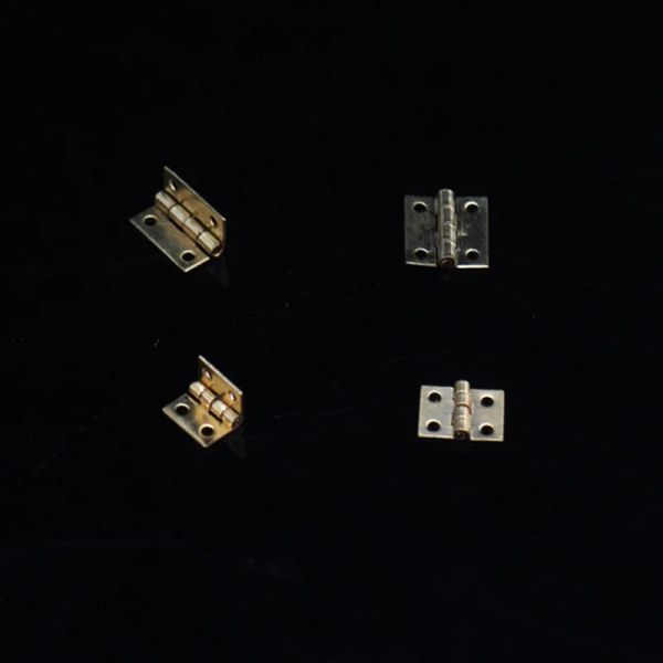 8pcs Mini bisagra de la puerta de bisagra Mini para 1/14 Tamiya RC Trucker Tipper Tipper SCANIA 1/10 RC CRAWLER CAR TRAXXAS TRX4 DIY PIEZAS