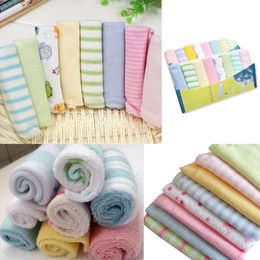 8 unids/pack de toallas de algodón para bebés recién nacidos, toalla de Saliva, toalla de lactancia para bebés, niños y niñas, toallita, pañuelo, toallitas de tela