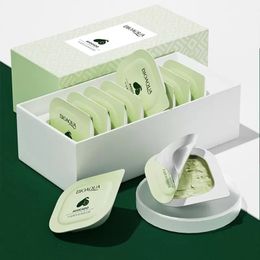 8 stks/set Avocado Extract Clearing Modder Crème Gezichtsmasker Hydraterende Uitstrijkje Diepe Reiniging Huidverzorging Masker