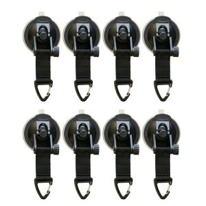 8Pcs Suction Cup Anchor Securing Hook Tie Down,Camping Tarp As Car Side Awning, Pool Tarps Tents Securing Hook Promoti