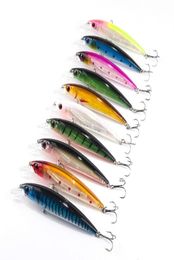 8PCSlot 11cm 135G Vist Lures Classic Style Minnow Fishing Aas Tackle Fish Lure Set HQ0516036935
