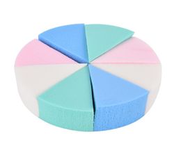 8PCSLOT Candy Color Triangle en forme de maquillage Sponge Soft Magic Face Nettoyage Cosmetic Puff Nettoyage Face Wash MakeUp3416573