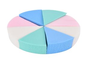 8PCSLOT Candy Color Triangle en forme de maquillage Sponge Soft Magic Face Nettoyage Cosmetic Puff Nettoyage Face Wash MakeUp2520134