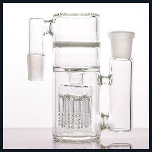 8x Arms Water Pijp Ash Catcher Jade Honeycomb Percolator Roken Bong Ashcather 18 / 14mm Gezamenlijk onderdeel