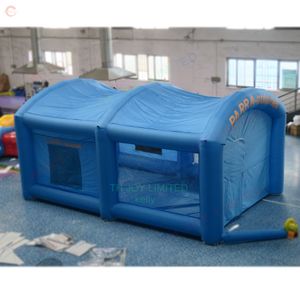 8x4x3mH 26.2x13.2x10ft Hoge Gratis Schip Outdoor Activiteiten Opblaasbare Spuitcabine Parkeer Tent Bubble Garage te koop