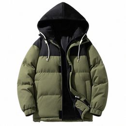 8XL grande taille veste rembourrée hommes hiver Parka Patchwork vestes hiver épais manteau mâle à capuche Parkas grande taille 8XL h2ep #