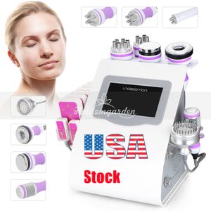 9-1 Façonnage Ultrasonique Liposuccion 40k Cavitation Graisse Brûlante RF Soins Du Visage Vide Lipolaser Corps Amincissant La Machine Pour Le Centre De Beauté