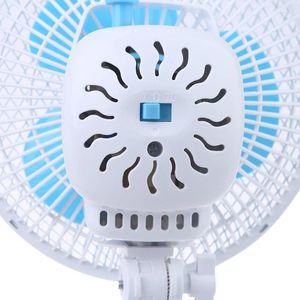 Ventilateur oscillant 9.4 pouces, 2 vitesses, Clip sur Table, circulation d'air, livraison directe